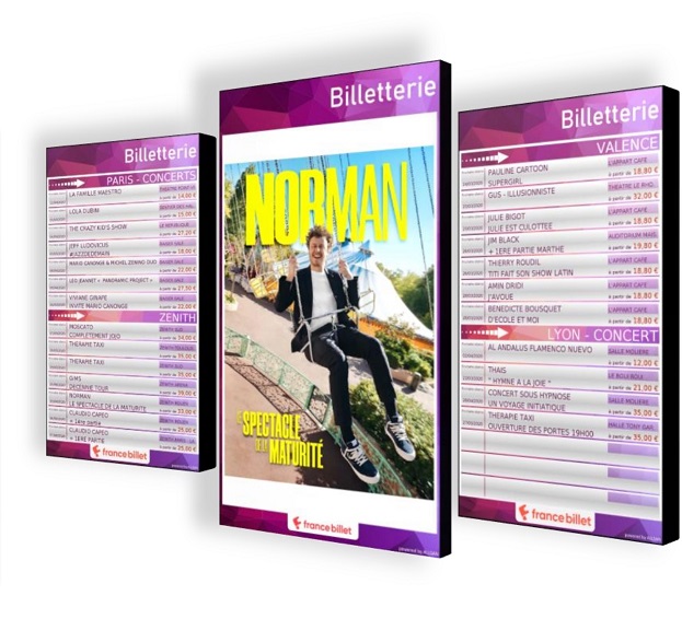 solution affichage d'écran dynamique allsan