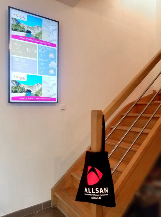solution affichage d'écran dynamique allsan