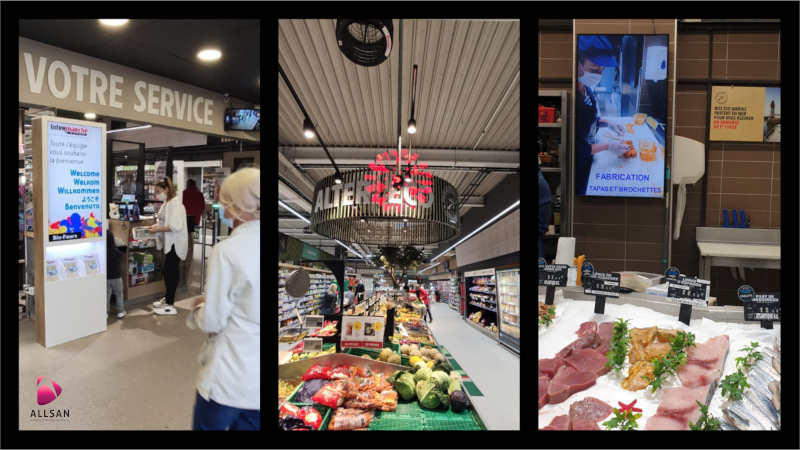 solution affichage d'écran dynamique allsan