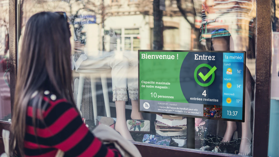 solution affichage d'écran dynamique allsan